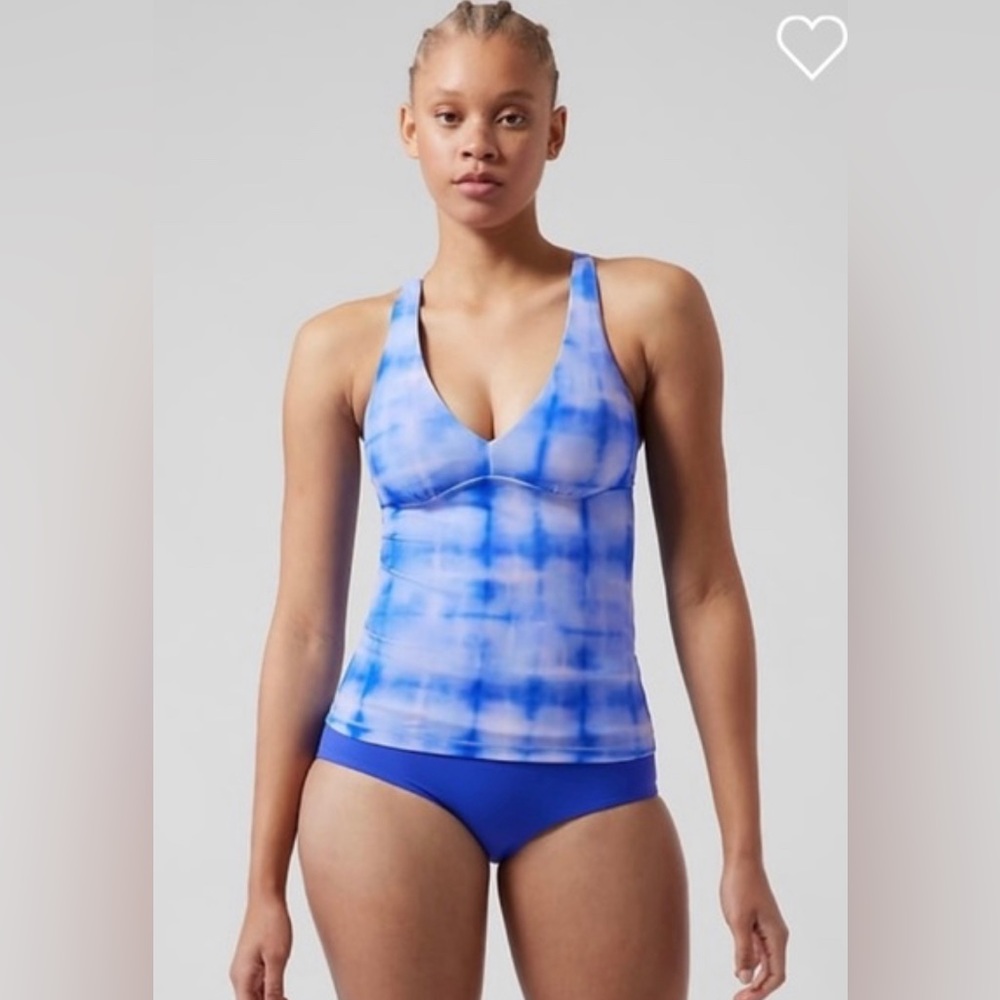 NEW Athleta Plunge Tankini Sz  D-DD